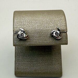 ATI Thailand Cubic Zirconia Sterling Silver Stud earrings